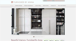 Desktop Screenshot of furnishedbyanna.co.uk